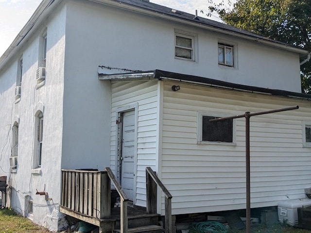 view of rear view of property