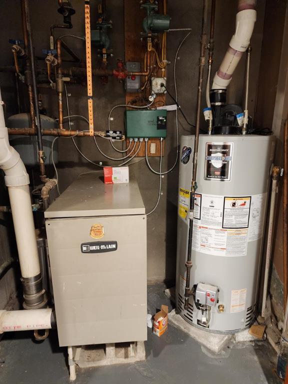 utilities with water heater