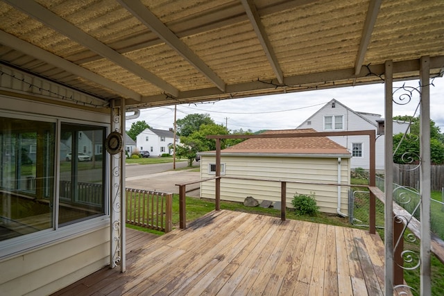 view of deck