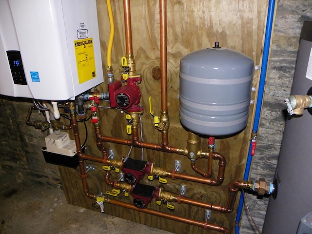 utilities with tankless water heater