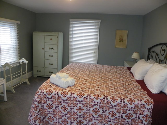 bedroom featuring carpet floors