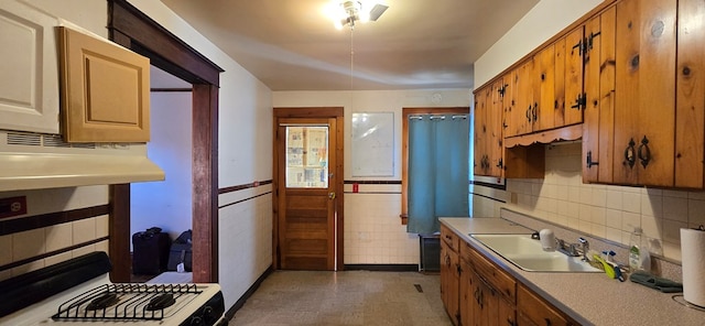 kitchen with sink