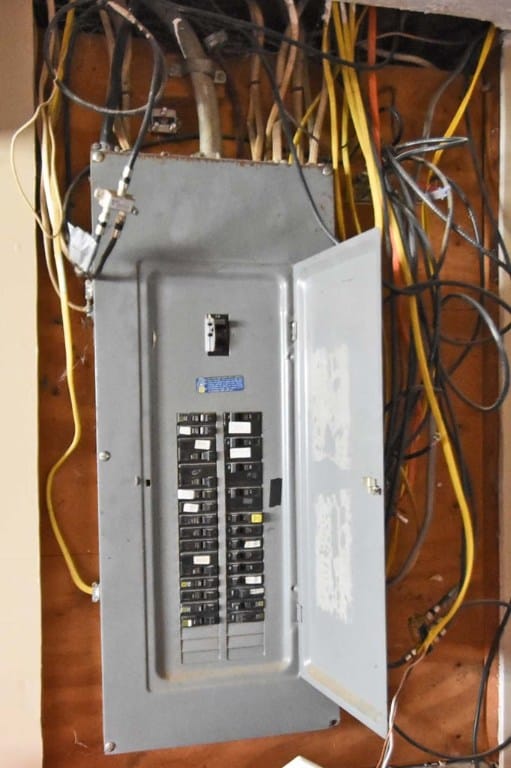 utilities featuring electric panel