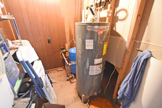 utilities with water heater