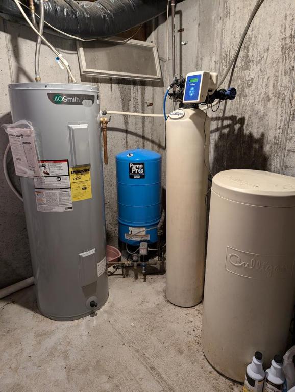 utilities with water heater