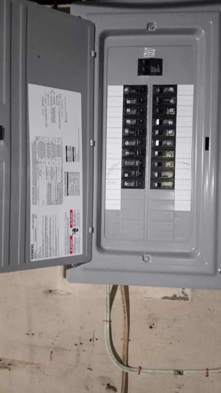 utilities featuring electric panel