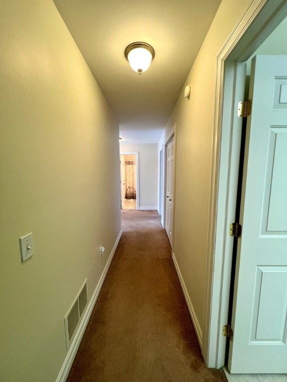 corridor with carpet