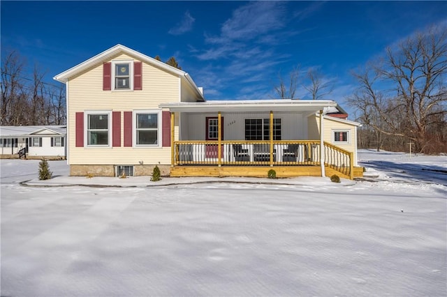 front of property with covered porch