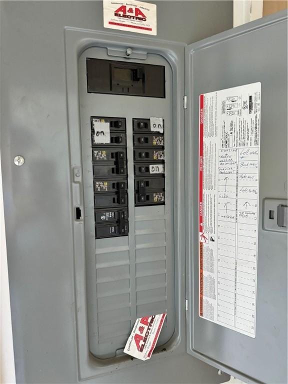 utilities with electric panel