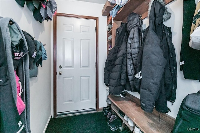 view of mudroom