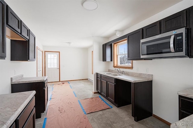 kitchen featuring sink