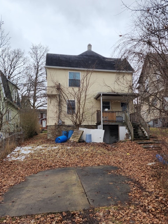 view of back of house