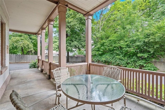 view of patio / terrace