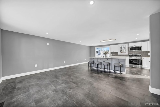 view of unfurnished living room