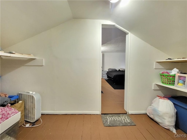 interior space featuring hardwood / wood-style flooring