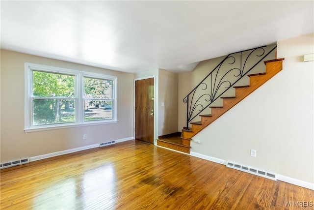 interior space featuring light hardwood / wood-style flooring