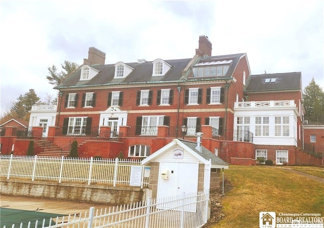 12 W Terrace Ave Unit 6, Busti, NY 14750 - view of front of house featuring a shed and a front yard