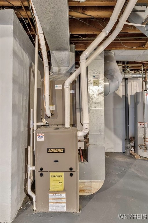 utilities with water heater