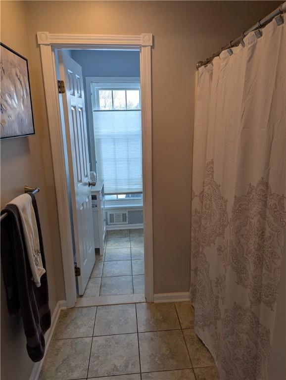 bathroom featuring tile patterned floors