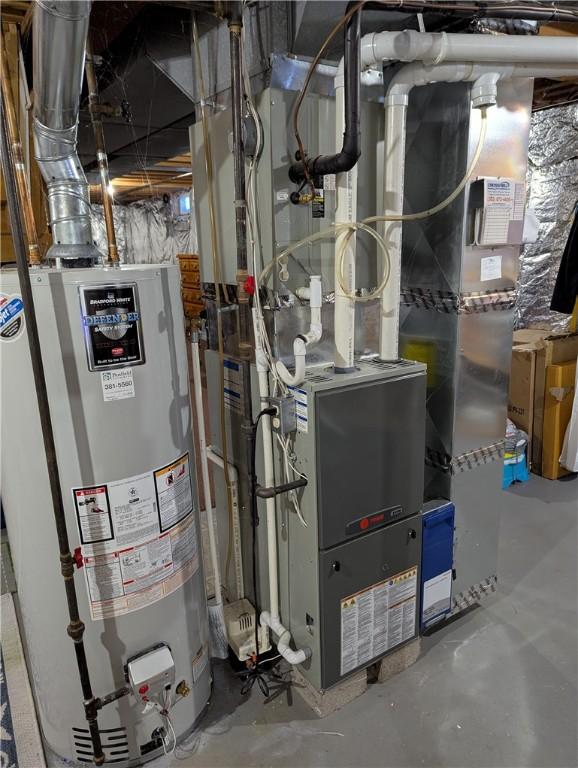 utilities with water heater