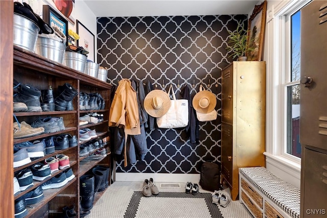 view of mudroom