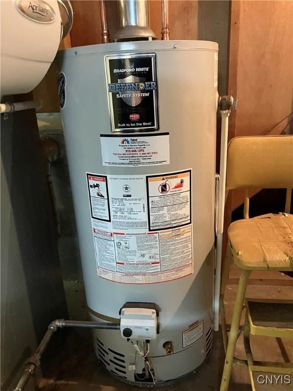 utilities with gas water heater