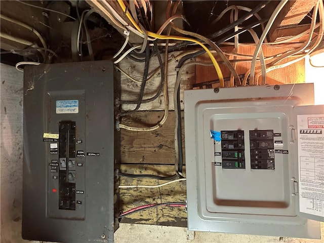 utilities with electric panel