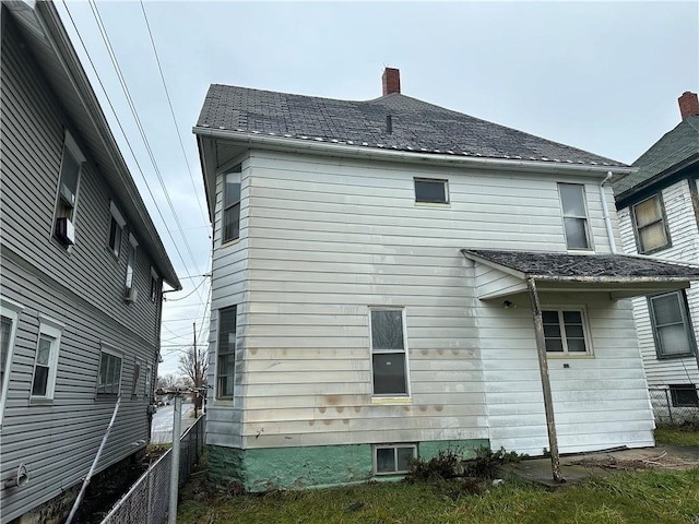 view of rear view of house