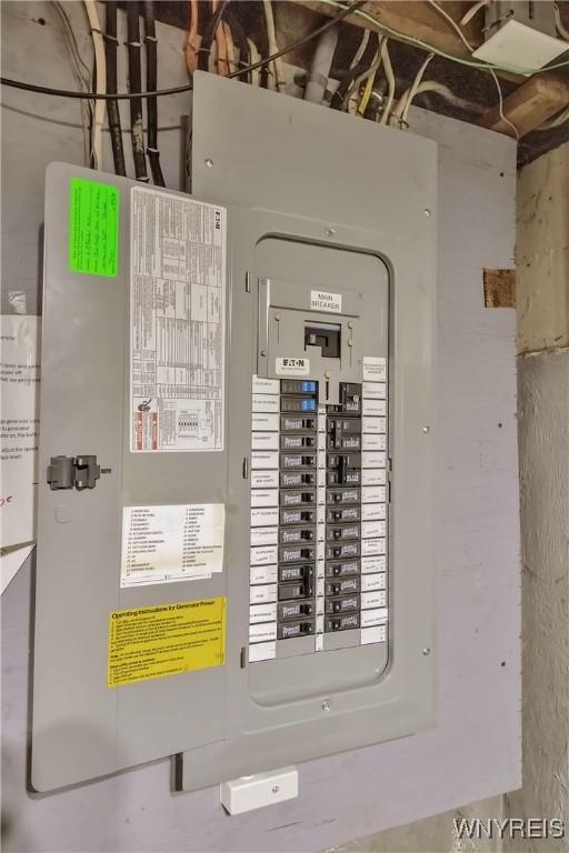 utilities with electric panel