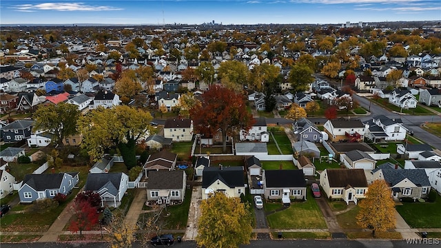 drone / aerial view