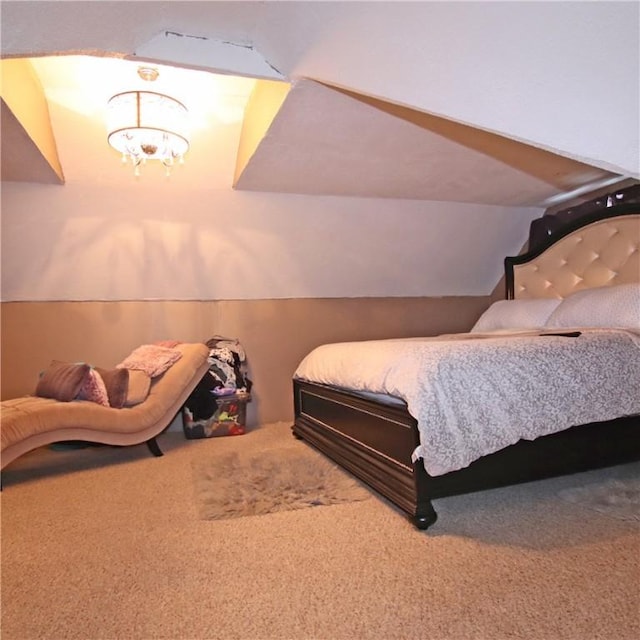 bedroom featuring carpet floors