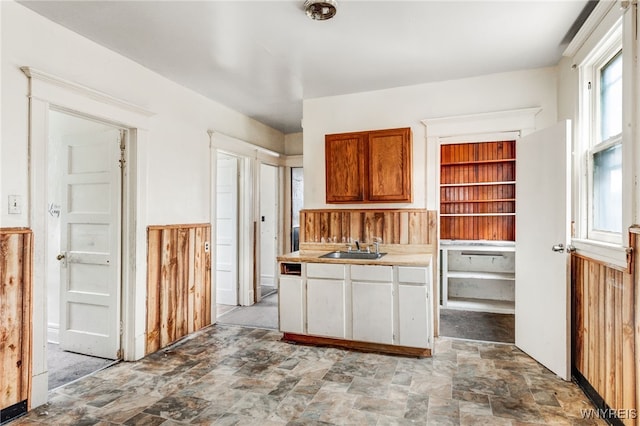 kitchen featuring sink