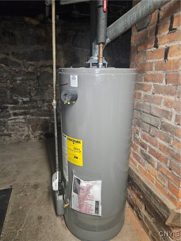 utilities featuring water heater