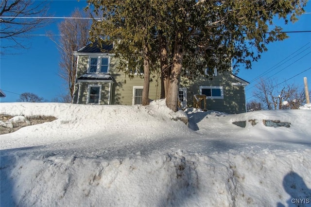 view of obstructed view of property