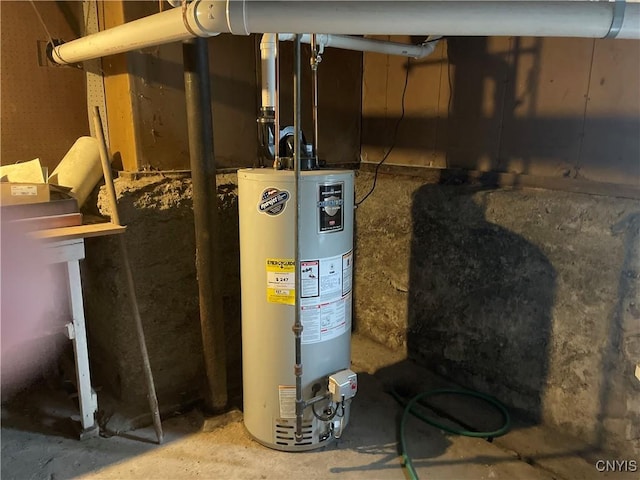 utilities featuring water heater