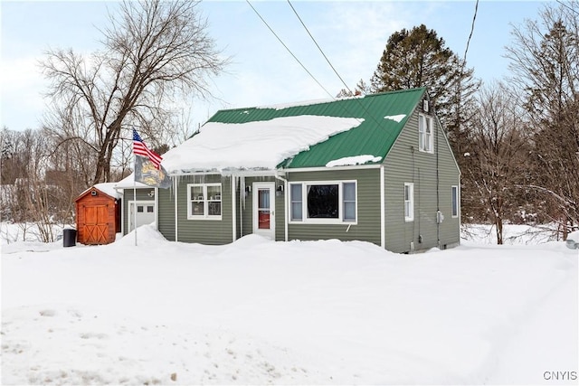 view of bungalow-style home