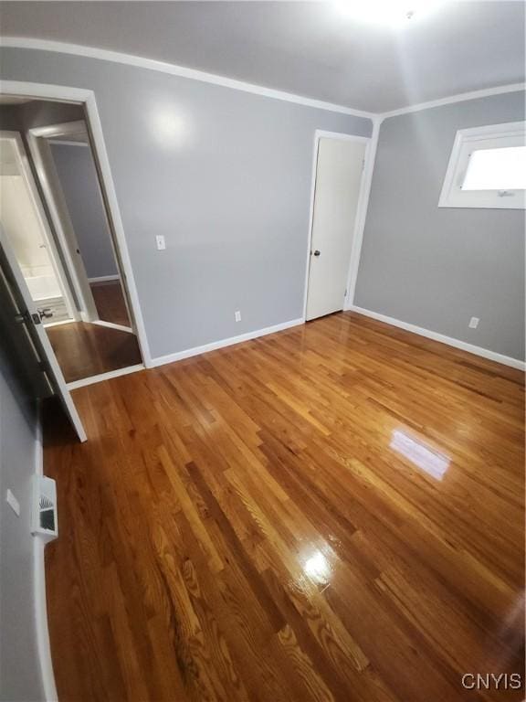 interior space featuring hardwood / wood-style floors