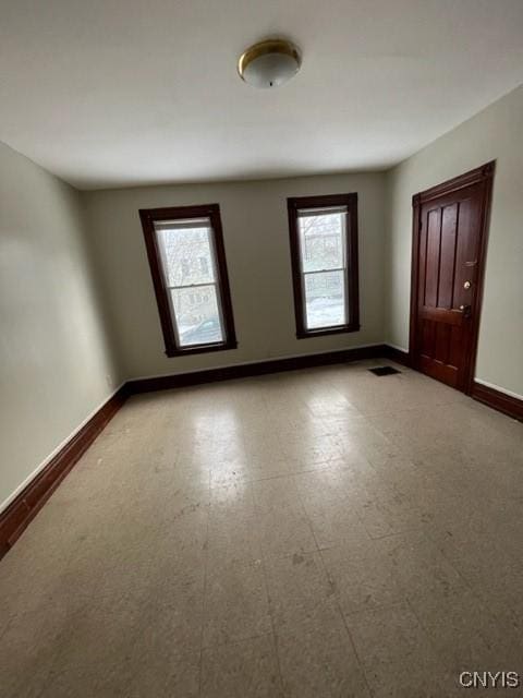 interior space featuring a wealth of natural light