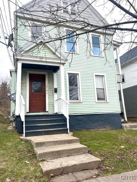 1218 City St, Utica, NY 13502 - view of front of property featuring entry steps