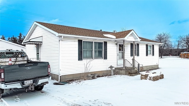 view of front of house