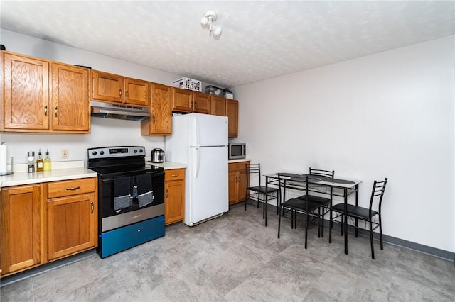 kitchen with appliances with stainless steel finishes