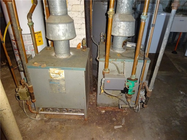 view of utility room