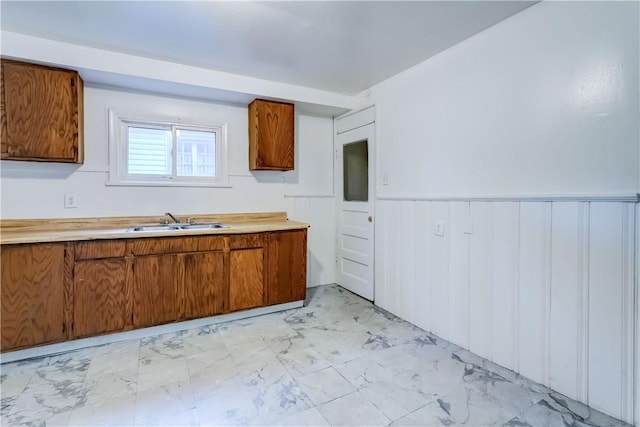 kitchen with sink