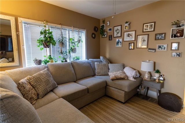 view of living room