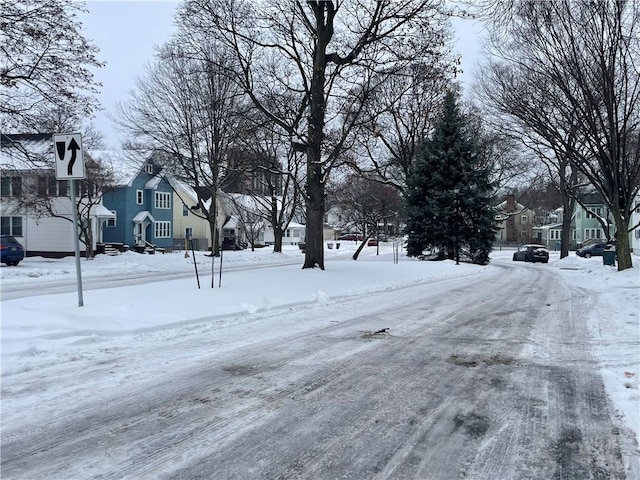 view of road