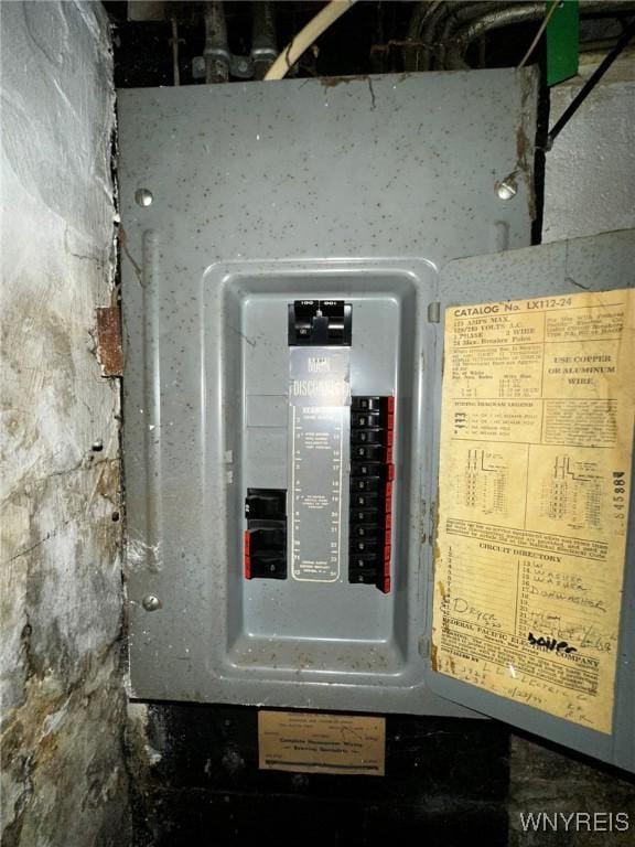 utilities with electric panel