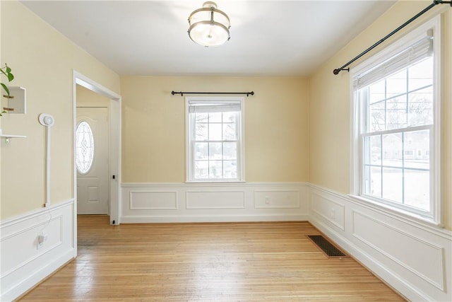 entryway featuring light hardwood / wood-style flooring