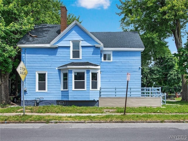 view of home's exterior