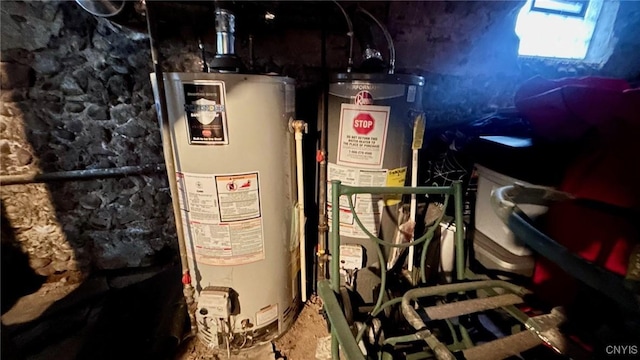 utilities with gas water heater