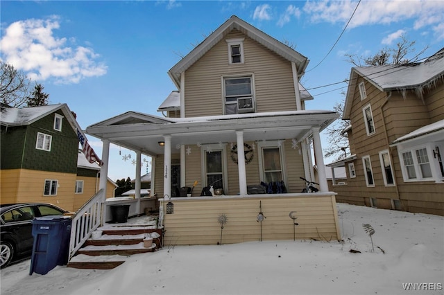 bungalow with covered porch